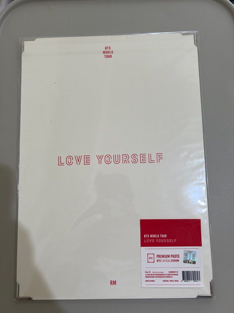 BTS Lover Yourself Premium Photo - RM (Category: K-Wave Merchandise) located in Taguig. Submitted by rory02 (Listing ID 1345171186, Image 2). Description: .