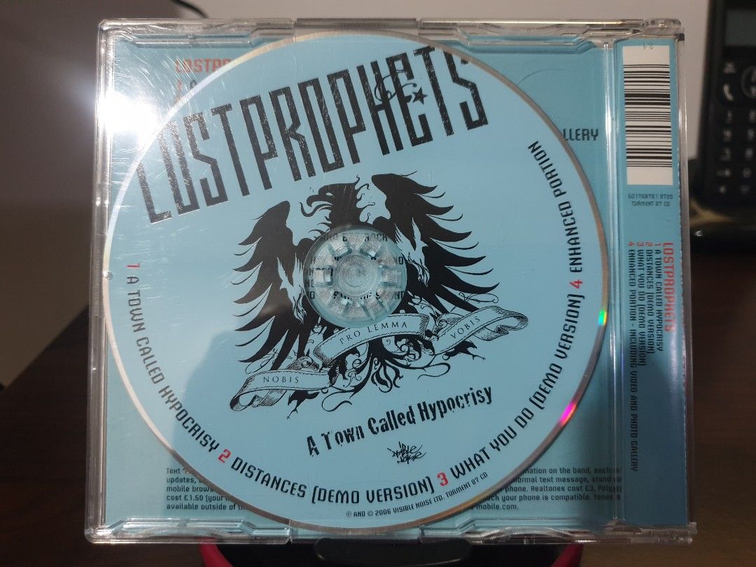 CD LOSTPROPHETS - a town called hypocrisy lost prophets nu metal emo post hardcore (Category: CDs & DVDs) located in Mandaluyong City. Submitted by Thundacrackah (Listing ID 1345121417, Image 2). Description: lost prophets - a town called hypocrisy NM meet ups: Makati / BGC / Ortigas ship: lalamove / grab / lbc / jrs.