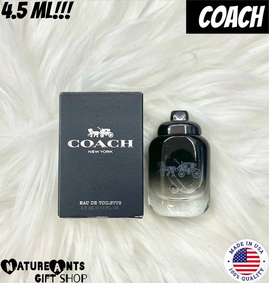 [COACH] AUTHENTIC Mini-sized Eau de Parfum & Toilette Dab Dab Batch # 1 (4.5 mL) (Category: Fragrance & Deodorants) located in San Juan City. Submitted by natureantsshops (Listing ID 1345230453, Image 3). Description: ON-HAND Brand New Condition 100% Authentic and Excellent Quality SHIPPING THRU LALAMOVE OR GRAB! PAYMENT THRU GCASH Volume [mL]: 4.5 ml Note⚠️: Photos presented may slightly differ from the actual color of the item due to the camera