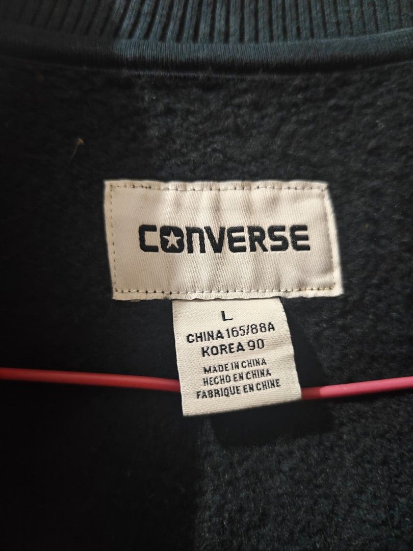 Converse varsity jacket (Category: Coats, Jackets and Outerwear) located in Manila. Submitted by telha (Listing ID 1345246157, Image 3). Description: 🎀 Converse varsity size L on tag fit to S-SL color dark blue (color may vary due to lighting) Loc: Pampanga direct JNT.