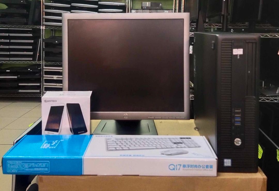 CORE I5-6TH GEN HP PRODESK PACKAGE 2NDHAND (Category: Desktops) located in Quezon City. Submitted by pcwinnerchai (Listing ID 1345137392, Image 2). Description: 🔷 HP PRODESk 600 G2 SFF PACKAGE 🔷 ✨ INTEL CORE i5-6500 [3.2ghz] ✨ 6TH GENERATION ✨ 8GB RAM DDR4 ✨ 128 SSD B/N ✨ INTEL HD GRAPHICS 530 ➡ HDMI Port ➡ DP Port ➡ VGA Port ➡ LAN Port ➡ PCI-E Slot ➡ USB 3.0/2.0 ✅With 19 inch square Hp ✅ Keyboard and mouse 💸Php : 6,700 ♦️MODE OF PAYMENT ♦️ ➡ 
