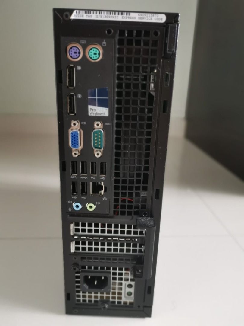 Refurbished Dell OptiPlex Desktop PC - Intel I3, 16GB RAM, 500GB HDD, Windows 10, 1 Year Warranty
