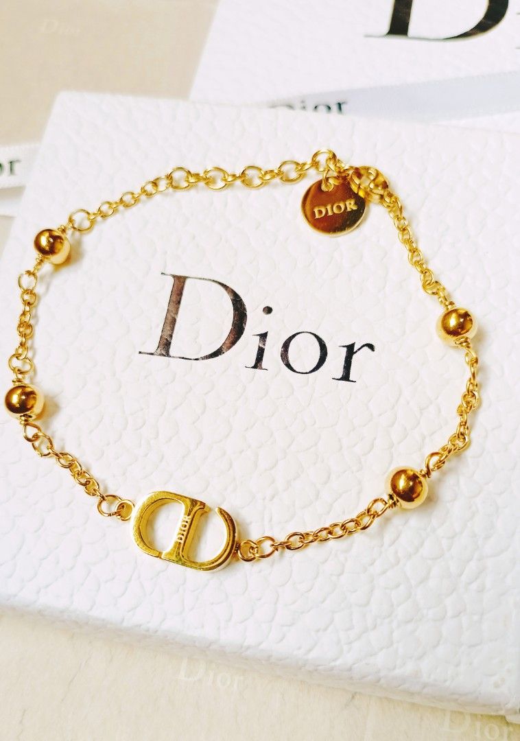 Dior bracelet from japan (Category: Luxury Accessories) located in Quezon City. Submitted by liambags (Listing ID 1345146326, Image 3). Description: Dior bracelet from japan no flaws with stamp with box ,ribbon,pouch and paper bag size adjustable kindly pm me.