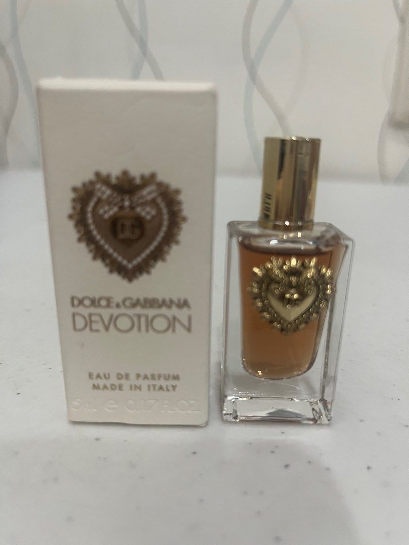 DOLCE&GABBANA DEVOTION EAU DE PERFUME (Category: Fragrance & Deodorants) located in Manila. Submitted by glimmer.mnl (Listing ID 1345238593, Image 3). Description: DOLCE&GABBANA DEVOTION EAU DE PERFUME 5ML Dab type Original.
