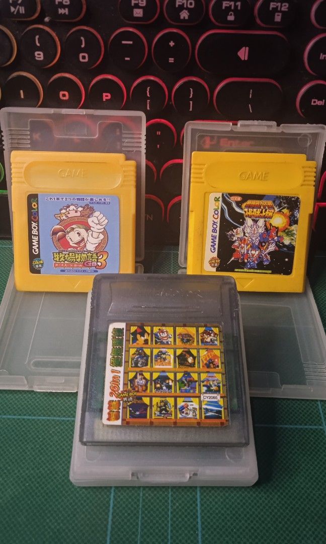 Game Boy Color Games (Category: Nintendo) located in Caloocan City. Submitted by toywarsph (Listing ID 1345155891, Image 1). Description: Not tested Gameboy color games 3pcs WYSIWYG as is po tayo sa item declared untested . payment via gcash ship via lalamove or flash.