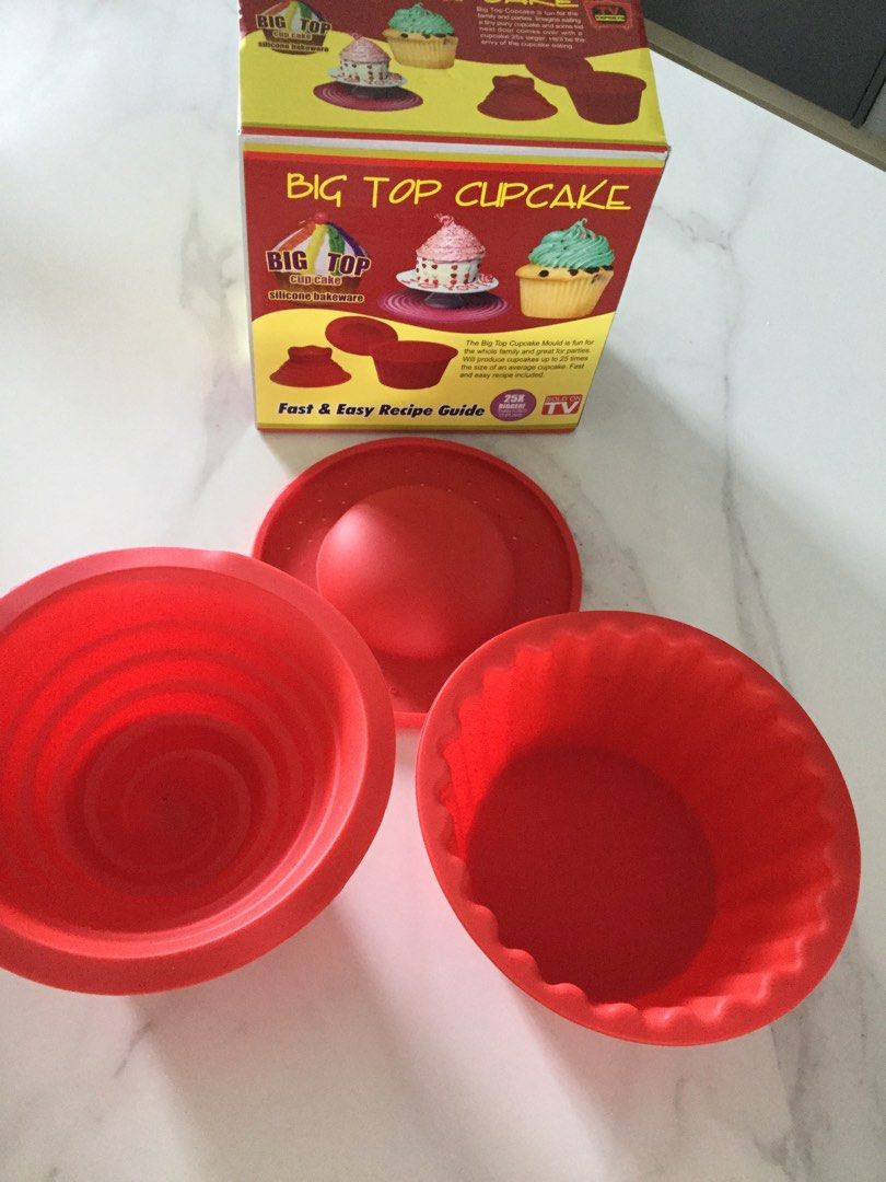 Giant cup cake silicone bakeware 65074411830402112