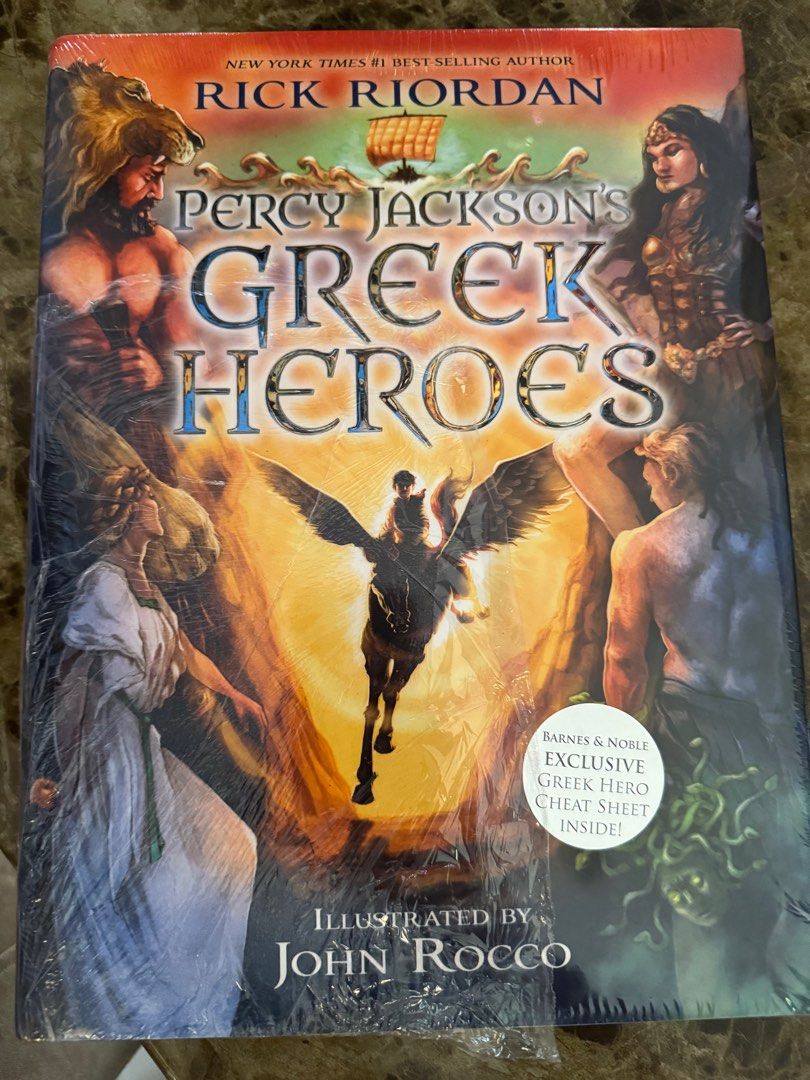 Greek Heroes (Category: Storybooks) located in Taguig. Submitted by erczzone (Listing ID 1345187667, Image 1). Description: Percy Jackson’s Greek Heroes Rick Riordan Hardbound Sealed.