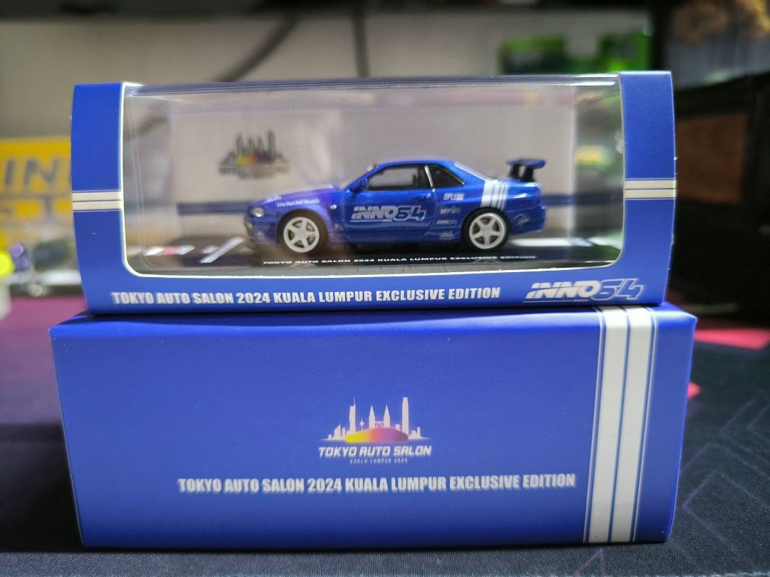 Inno 64 Nissan Skyline Gtr R34 Tas Kl Exclusive Edition, Hobbies & Toys,  Toys & Games on Carousell