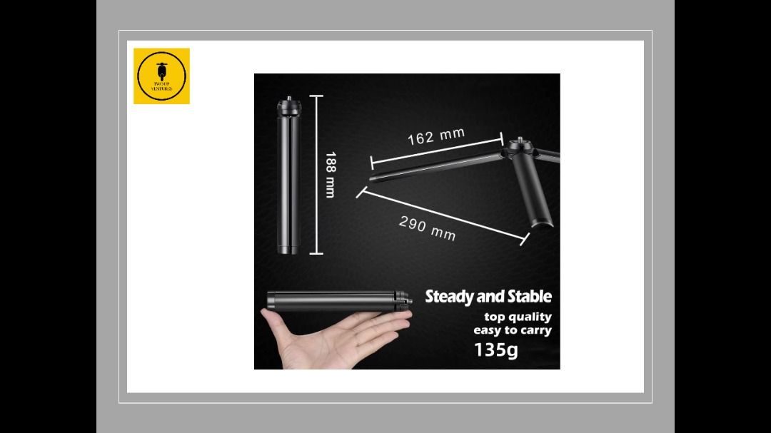 Invisible Selfie Stick - 1.5m + Tripod Stand62865819669635113