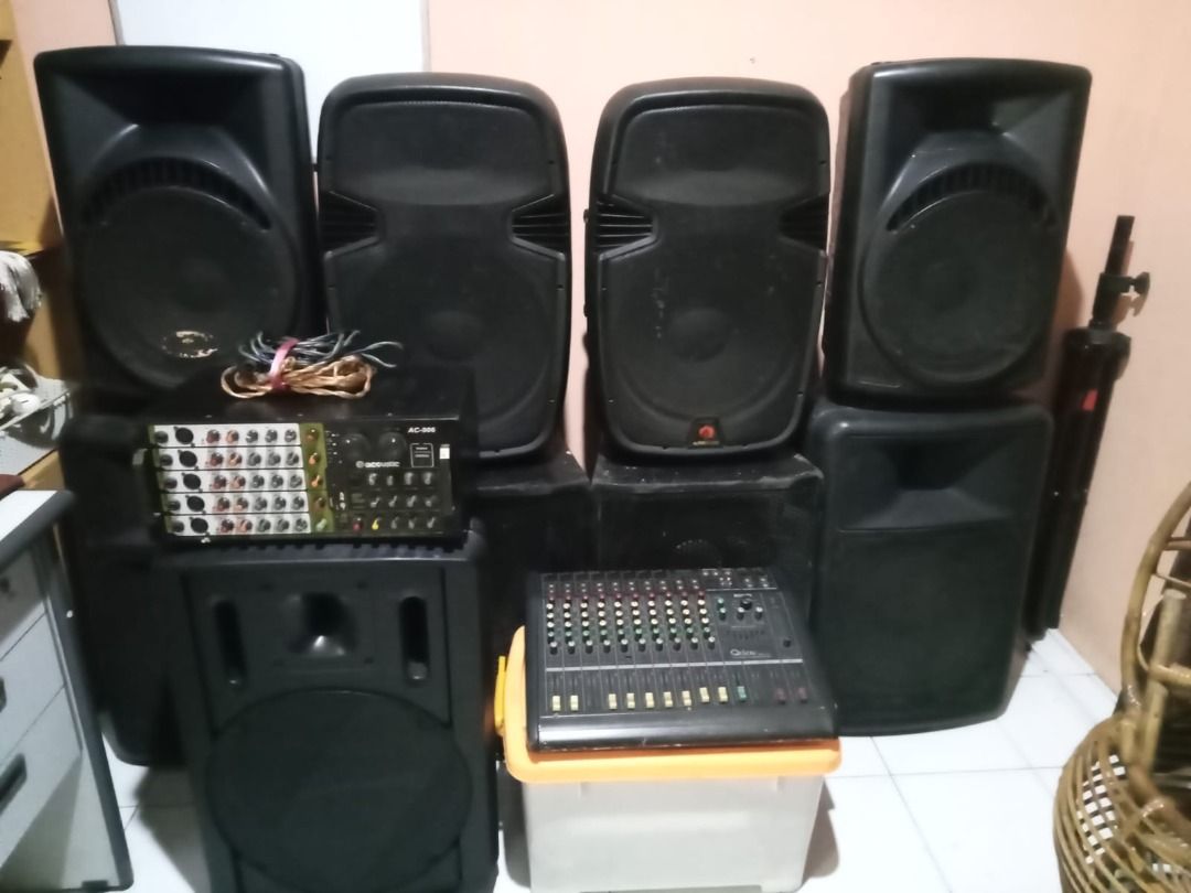 JUAL CEPAT SOUND SYSTEM 1 SET, Elektronik, Audio di Carousell
