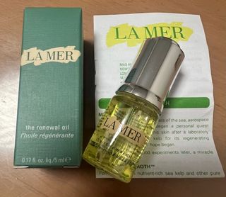 🌹最新升級🌹La Mer THE RENEWAL OIL  再生活膚精華油 5ml🌹試用裝64195424458243110