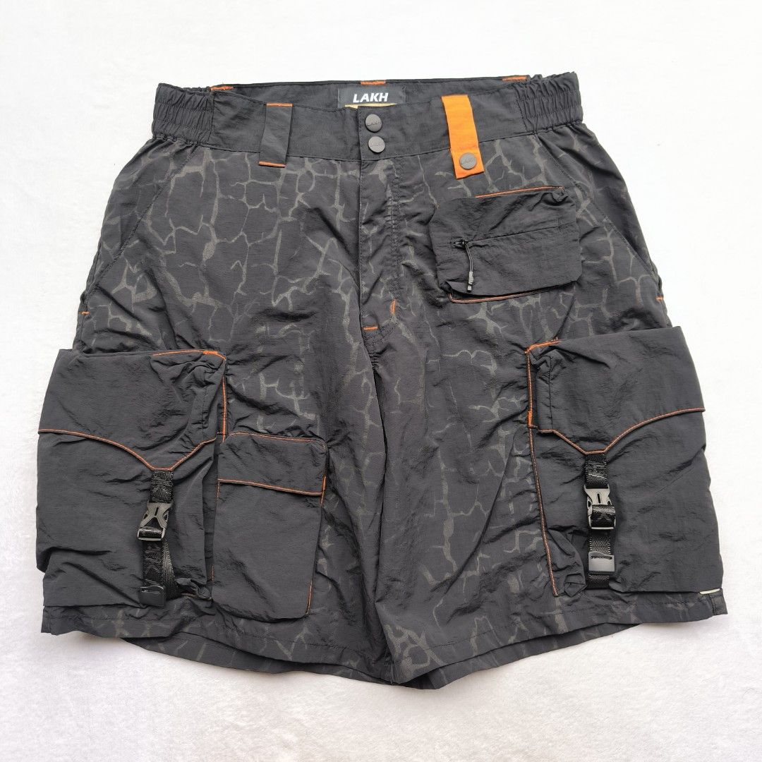 LAKH SUPPLY X TIMBERLAND TREE PATTERN JENGA TWELVE POCKET CARGO SHORT,  Men's Fashion, Bottoms, Shorts on Carousell