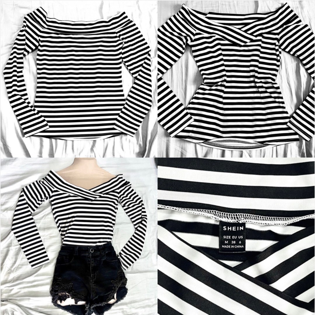 Vivid Dark Cap-Sleeve Top (white)
