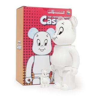 【即発送可能】 BE@RBRICK □新品・未開封□ メディコム・トイ 100%&400 CASPER キューブリック、ベアブリック