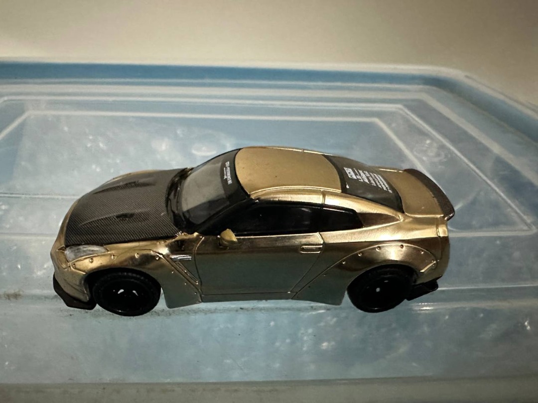 MINI GT LBWK R35 SATIN GOLD #40 (SHIZUOKA 2019), Hobbies & Toys ...