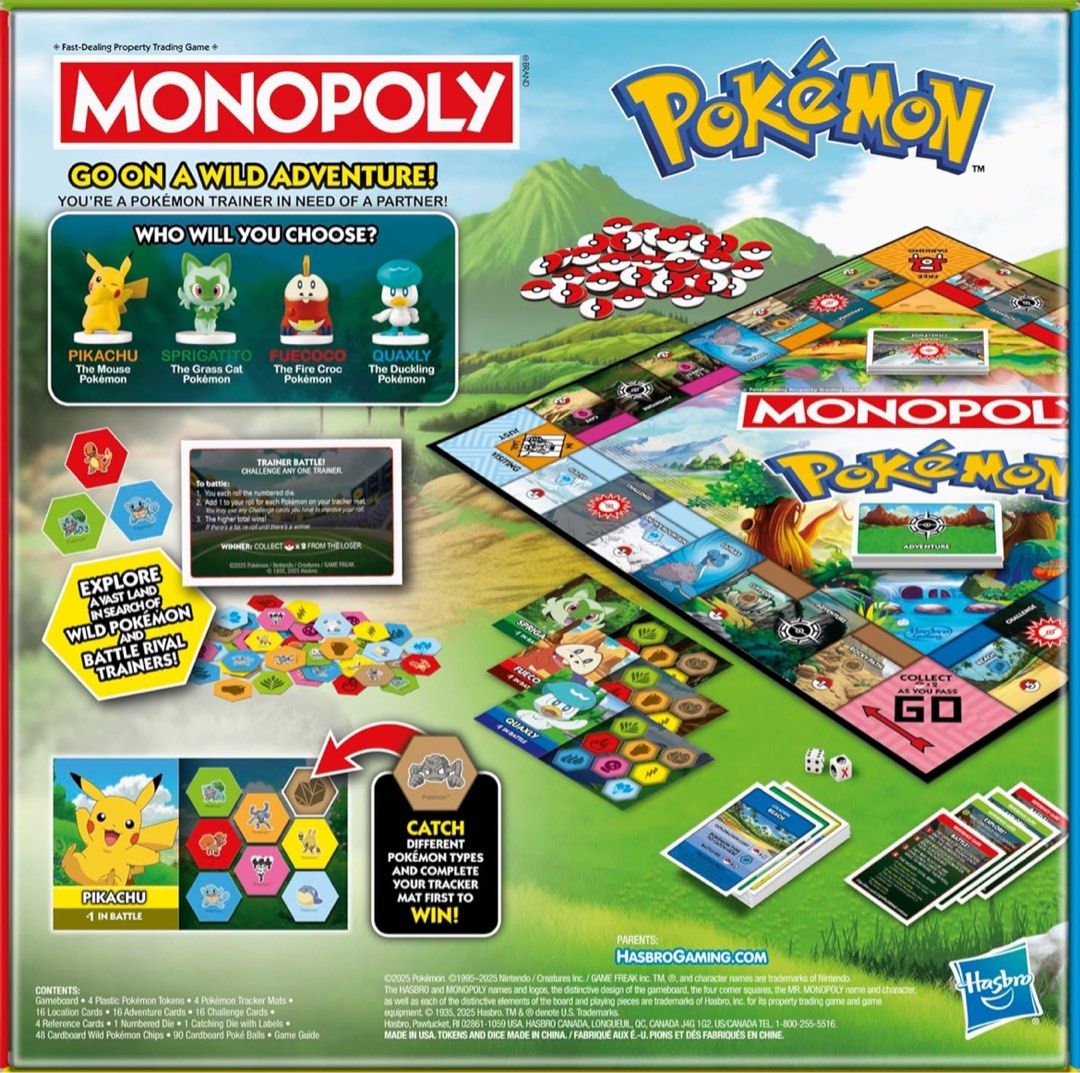 Monopoly Pokémon Edition Board Game (Sealed) (Category: Board Games & Puzzles) located in Quezon City. Submitted by wookieecollectibles (Listing ID 1345206060, Image 2). Description: Monopoly Pokémon Edition Board Game (Sealed) - 2 available 📍Quezon City 📦 Lalamove/Grab Express/LBC 💰Gcash/Maya.