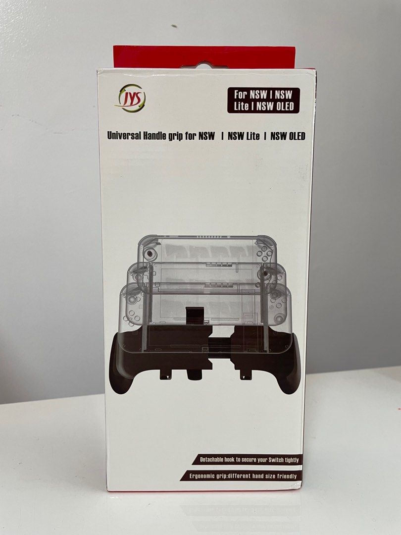 Nintendo Switch Hand Grip Stand for Lite and OLED (Category: Cases & Covers) located in Quezon City. Submitted by meepyclutterz (Listing ID 1345170071, Image 1). Description: Nintendo Switch Handle Grip for Lite and OLED brand new + never used loc: QC / Manila.