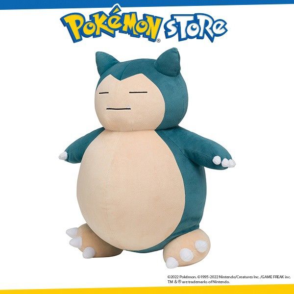 Snorlax plush pokemon center clearance
