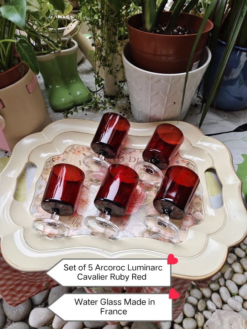 6 grandes tasses vintage Arcoroc Octime - Arts de la table