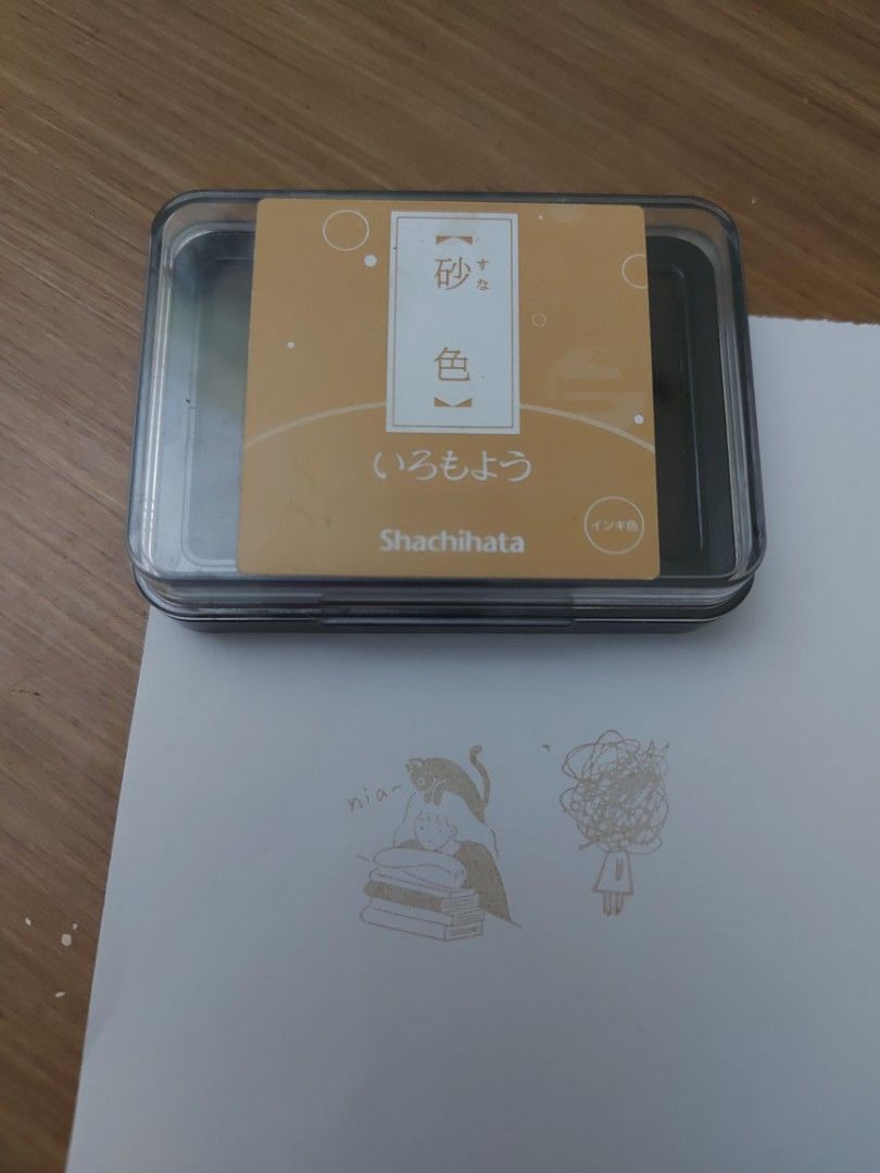 Shachihata Iromoyo Ink Pad Sand (Category: Printers, Scanners & Copiers) located in Quezon City. Submitted by taraleds (Listing ID 1345251030, Image 2). Description: Selling for PhP 200.00 plus SF (last price). Bought at PhP 420.00. RFS: Decluttering. No COD and No SCO available. MOP: Gcash and BPI. MOD: GGX, JnT, LBC, Grab, Lalamove. Location: Near UP Diliman, Quezon City..