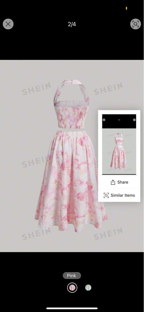 Shein medium size (Category: Sets or Coordinates) located in Manila. Submitted by trooopers (Listing ID 1345230047, Image 2). Description: Like new medium size .