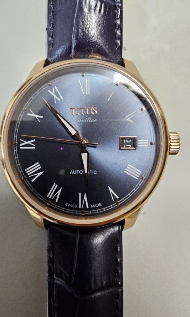 SOLVIL ET TITUS SONVILIER W06-03040-003 HANDS DATE AUTOMATIC MEN