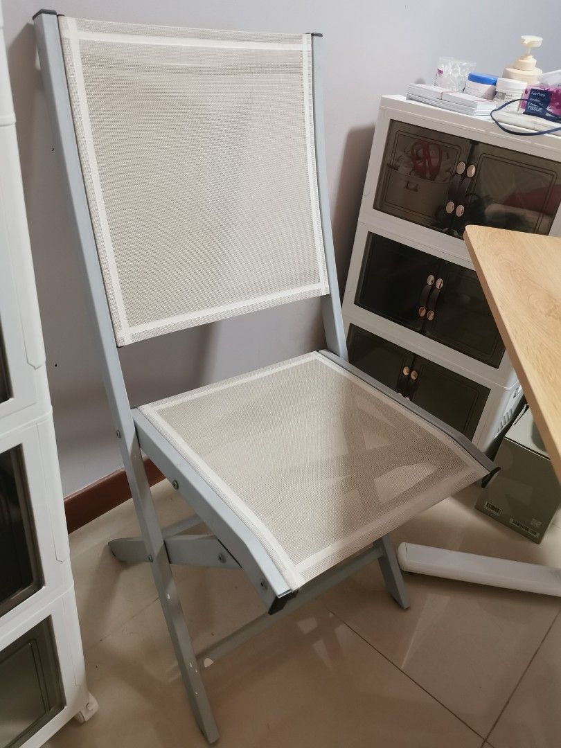 Study Table (Category: Tables & Sets) located in Singapore. Submitted by bq (Listing ID 1345252420, Image 3). Description: Bought and never really use it because doesn't fit the space that initially wanted to place. So letting go very low price Bundle deal - Study table and Chair Self collection Pm if keen.