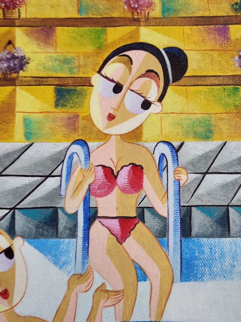 Summer Day - Jovan Benito (Category: Art & Prints) located in Taguig. Submitted by drybrushgallery (Listing ID 1345175025, Image 2). Description: Summer Day Jovan Benito, 2024 Oil on Canvas Artwork Dimension: 10" x 8" with Certificate of Authenticity PM FOR INQUIRY 0919 005 0750 .