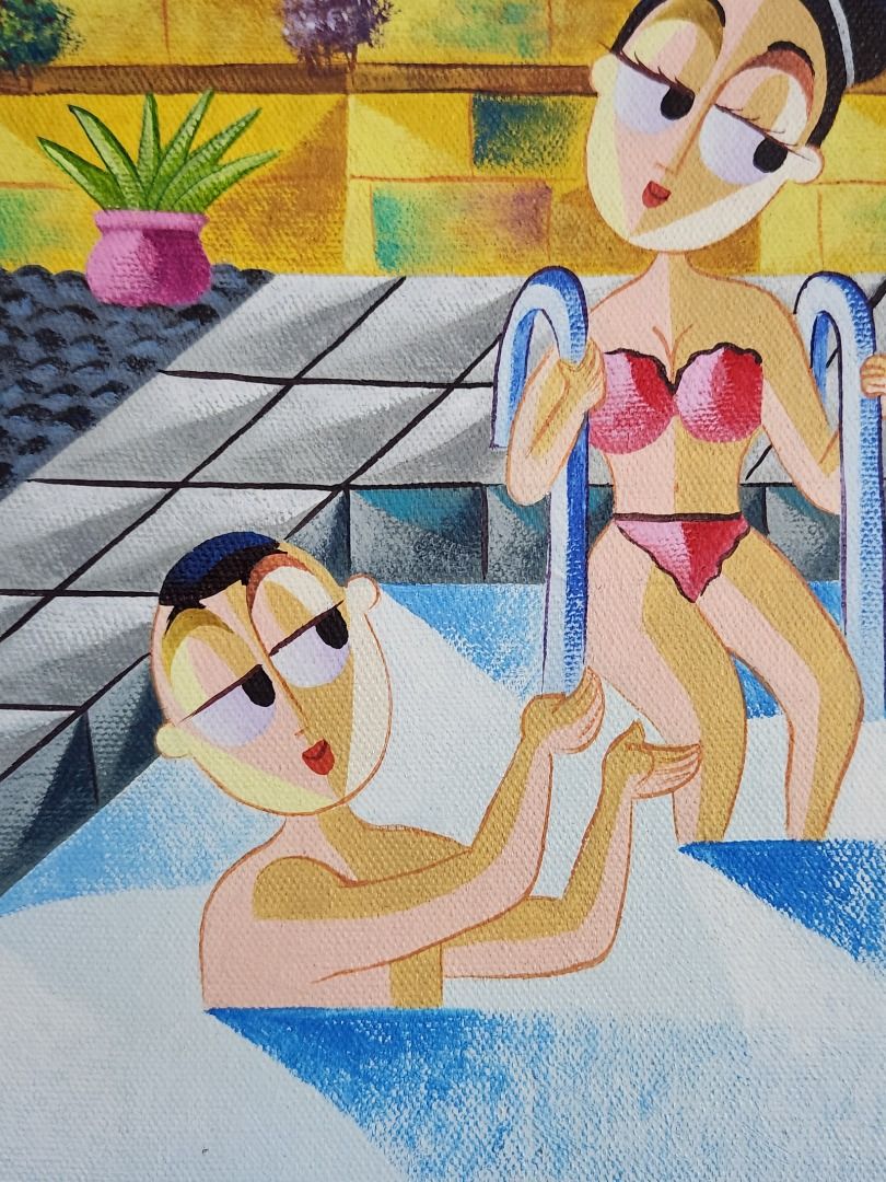 Summer Day - Jovan Benito (Category: Art & Prints) located in Taguig. Submitted by drybrushgallery (Listing ID 1345175025, Image 3). Description: Summer Day Jovan Benito, 2024 Oil on Canvas Artwork Dimension: 10" x 8" with Certificate of Authenticity PM FOR INQUIRY 0919 005 0750 .