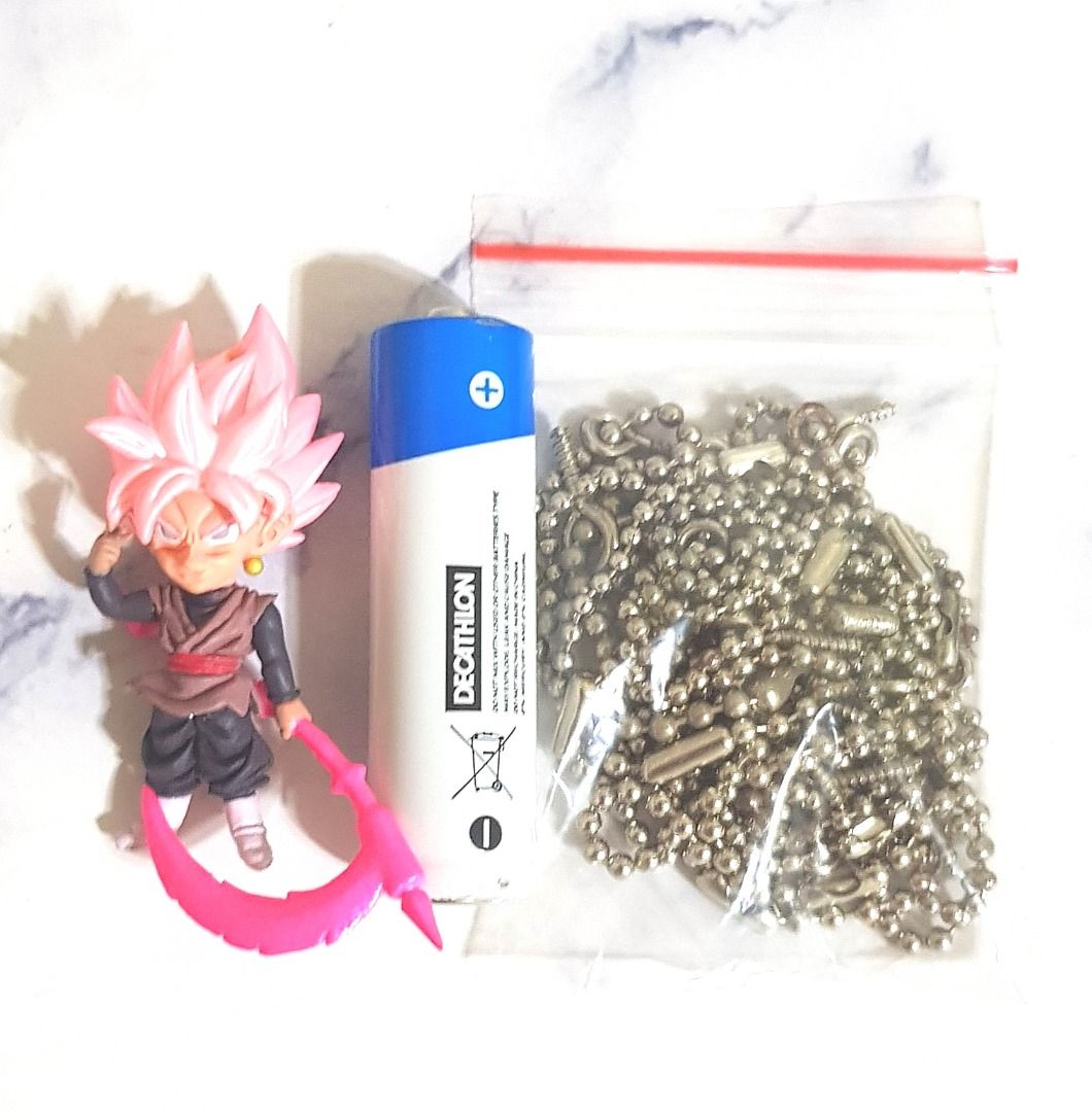 Take All Dragon Ball UDM Gashapon Keychain Figures Goku Gotenks Satan ...