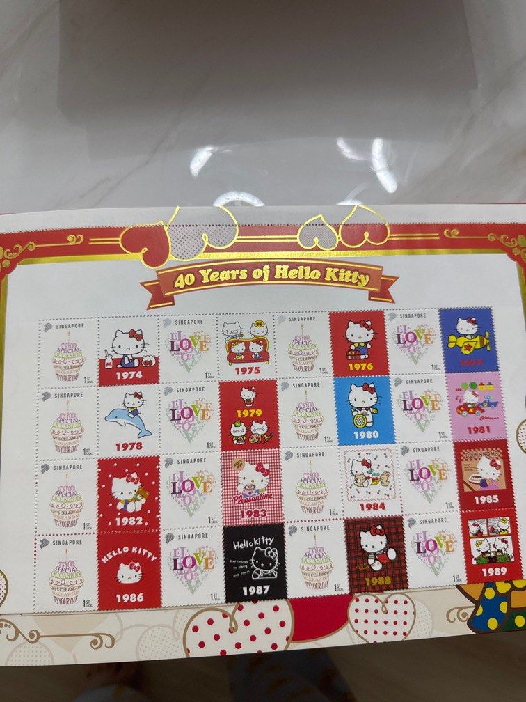 The world of hello kitty stamps 40 years, Hobbies & Toys, Memorabilia ...