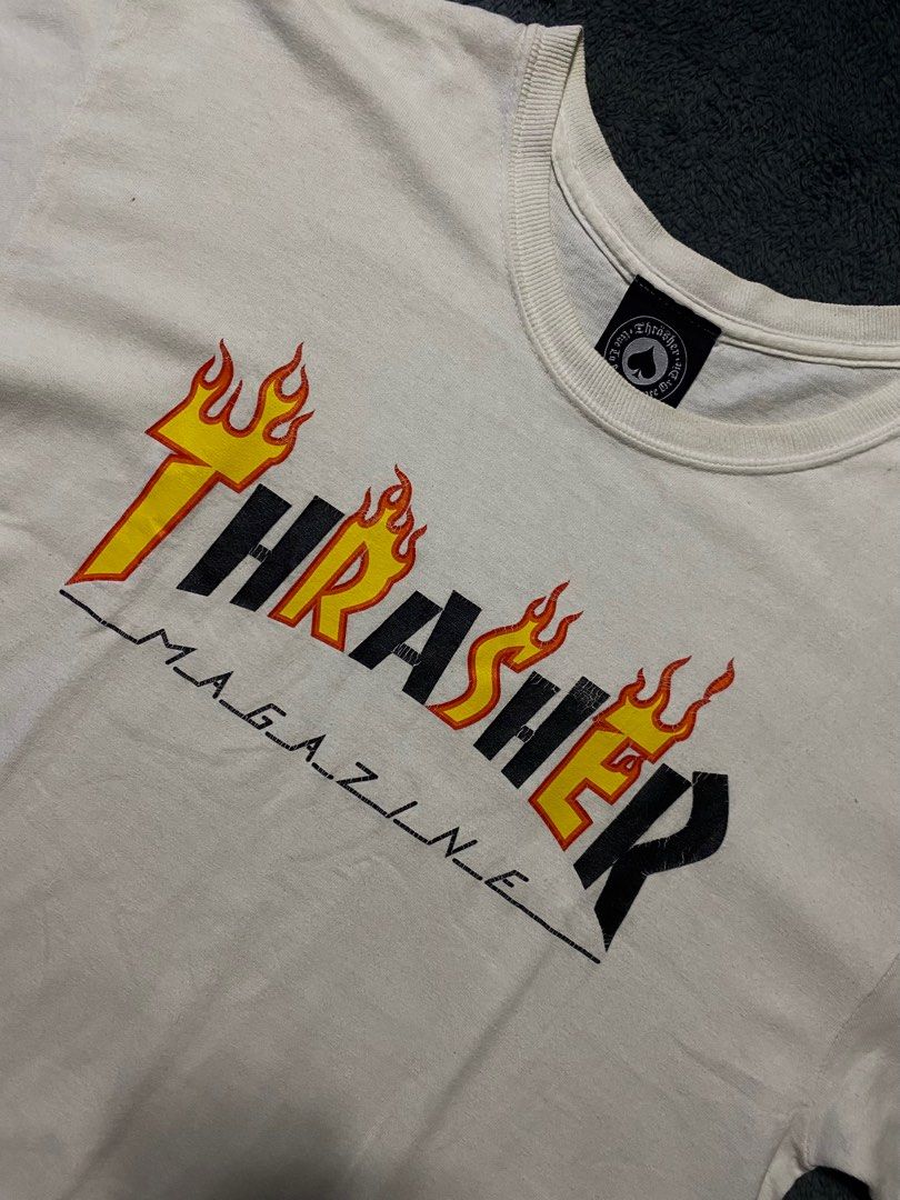 Thrasher (Category: Activewear) located in Cavite. Submitted by thriftelsewear (Listing ID 1345274992, Image 3). Description: Thrasher Length: 28’ Width: 20’ Issue: Minor Cracks 9/10 color rate Mine: 250.