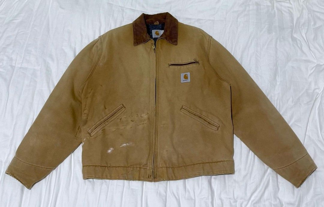VINTAGE CARHARTT DETROIT (Category: Coats, Jackets and Outerwear) located in Quezon. Submitted by se7en-e11even (Listing ID 1345125355, Image 1). Description: VINTAGE CARHARTT DETROIT DIMES: 24 X 25 PM SA INTERESADO 📩.