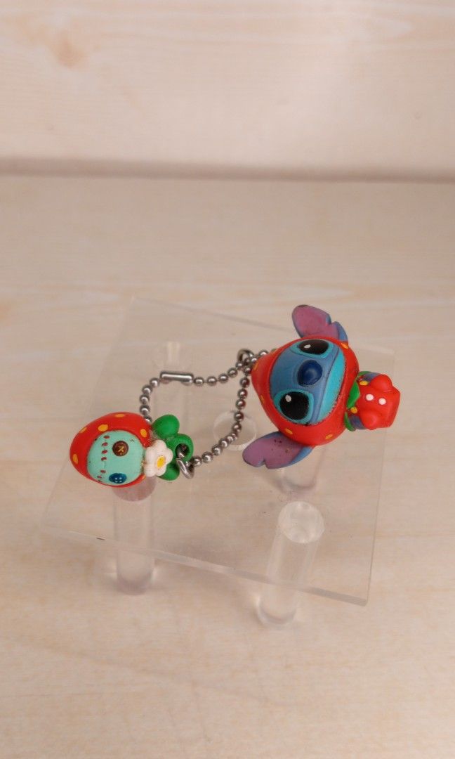 3cm stitch mushroom with scrump keychain (Category: Character Goods) located in Echague. Submitted by manikaisabelavarietyshop (Listing ID 1350239761, Image 3). Description: 3cm stitch mushroom with scrump keychain.