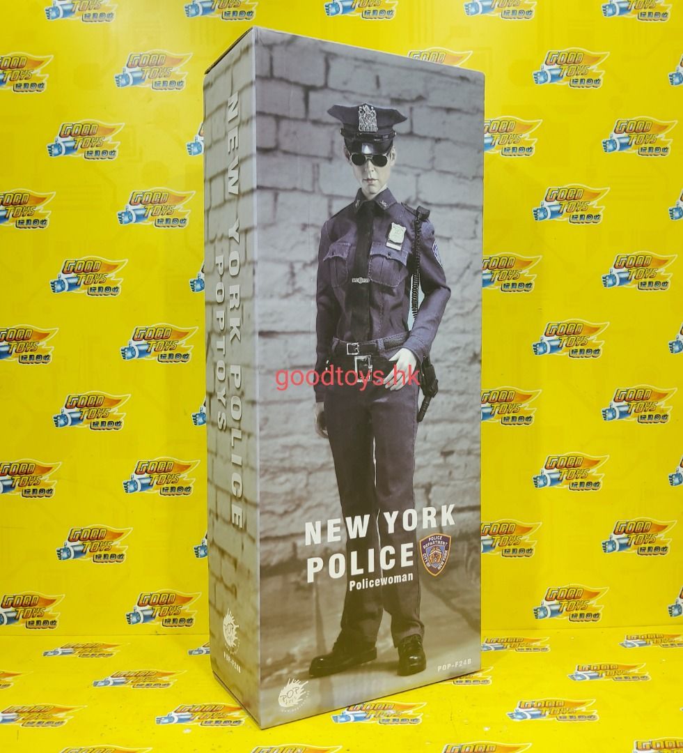 內全新POP TOYS 1/6 12吋NEW YORK POLICE POLICEMAN 紐約女警察