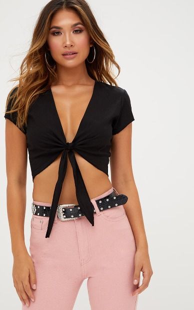 Ally | Black Top - Size M (Category: Blouses) located in Las Pinas. Submitted by _chic (Listing ID 1350360347, Image 1). Description: BNWT. Medium on tag. .