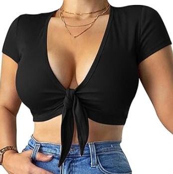 Ally | Black Top - Size M (Category: Blouses) located in Las Pinas. Submitted by _chic (Listing ID 1350360347, Image 2). Description: BNWT. Medium on tag. .