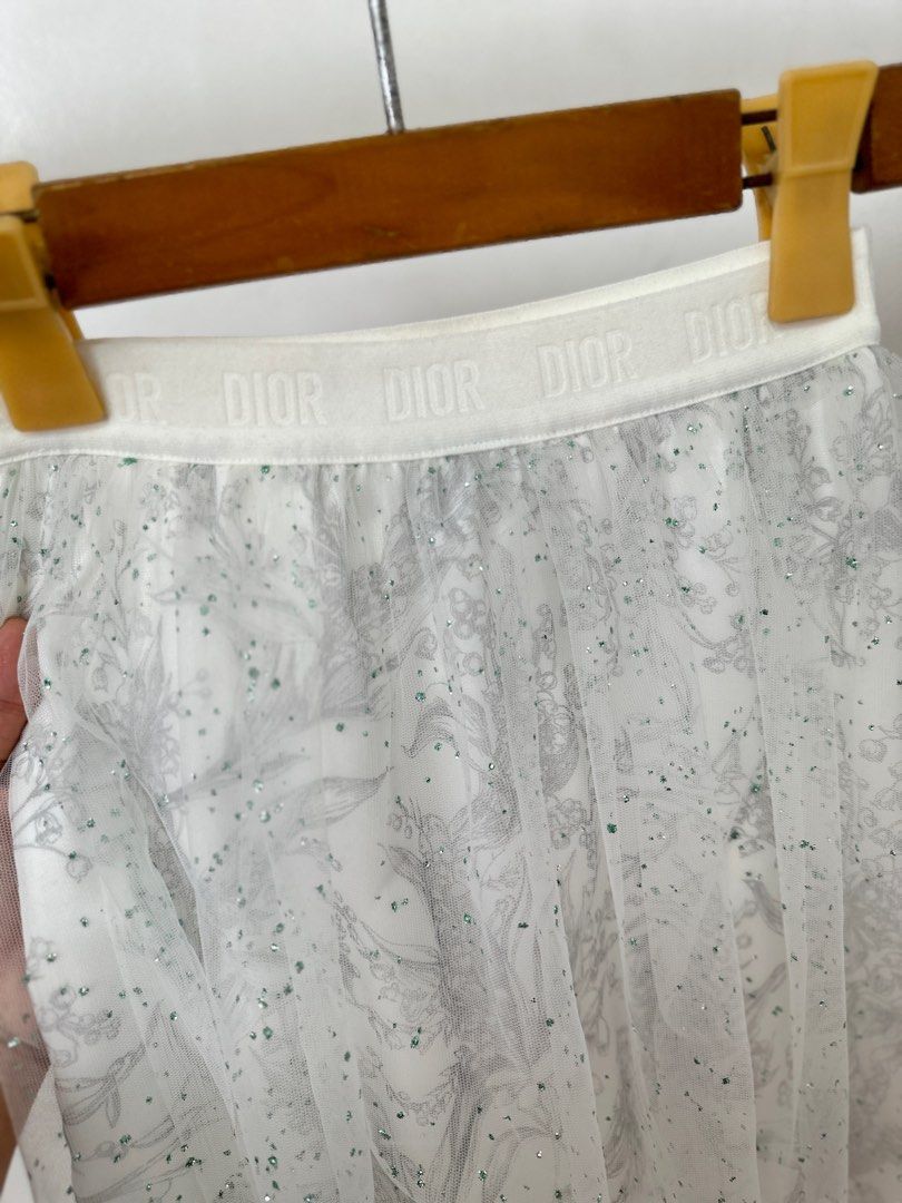 Baby Dior long skirt (Category: Luxury Apparel) located in Manila. Submitted by angelll0123 (Listing ID 1350365497, Image 2). Description: Size 6 on tag (20-21inches waistline).
