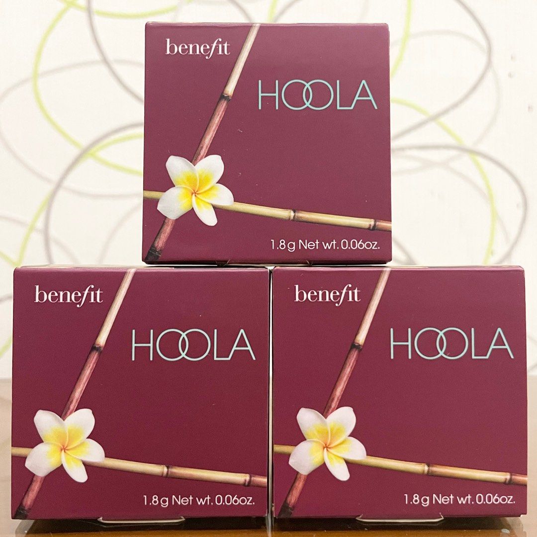 Benefit cosmetics hoola matte bronzer mini sealed (Category: Makeup) located in Pasig City. Submitted by vanityboutique (Listing ID 1350252944, Image 1). Description: Brand new and authentic Selling low and affordable Mini size sealed .