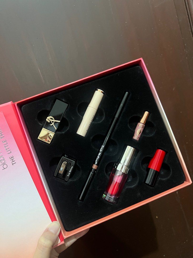 Bloomingdale Lip Edit (Category: Makeup) located in Manila. Submitted by blakeco (Listing ID 1350365443, Image 2). Description: Lip Edit from Bloomingdales - Brand New lippies from different brands - YSL, Clarin, Charlotte Tilbury - PHP 1,500.