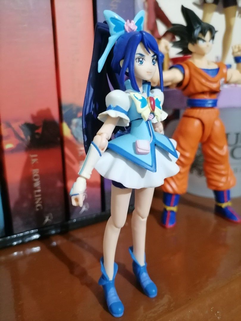 Cure Aqua Precure action figure (Category: Figurines & Statues) located in Baguio. Submitted by ems_collects (Listing ID 1350300972, Image 2). Description: No box and accessories Wysiwyg.