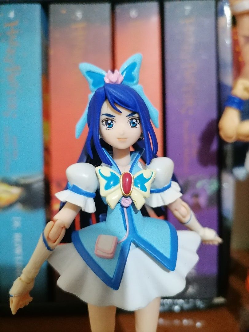 Cure Aqua Precure action figure (Category: Figurines & Statues) located in Baguio. Submitted by ems_collects (Listing ID 1350300972, Image 3). Description: No box and accessories Wysiwyg.
