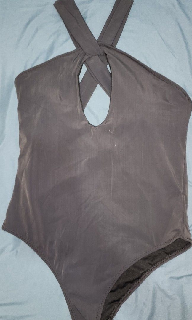 Eté 1 piece - black (M) (Category: Bikinis & Swimsuits) located in Pasig City. Submitted by msbiggirl (Listing ID 1350347463, Image 2). Description: cute one piece swimsuit.