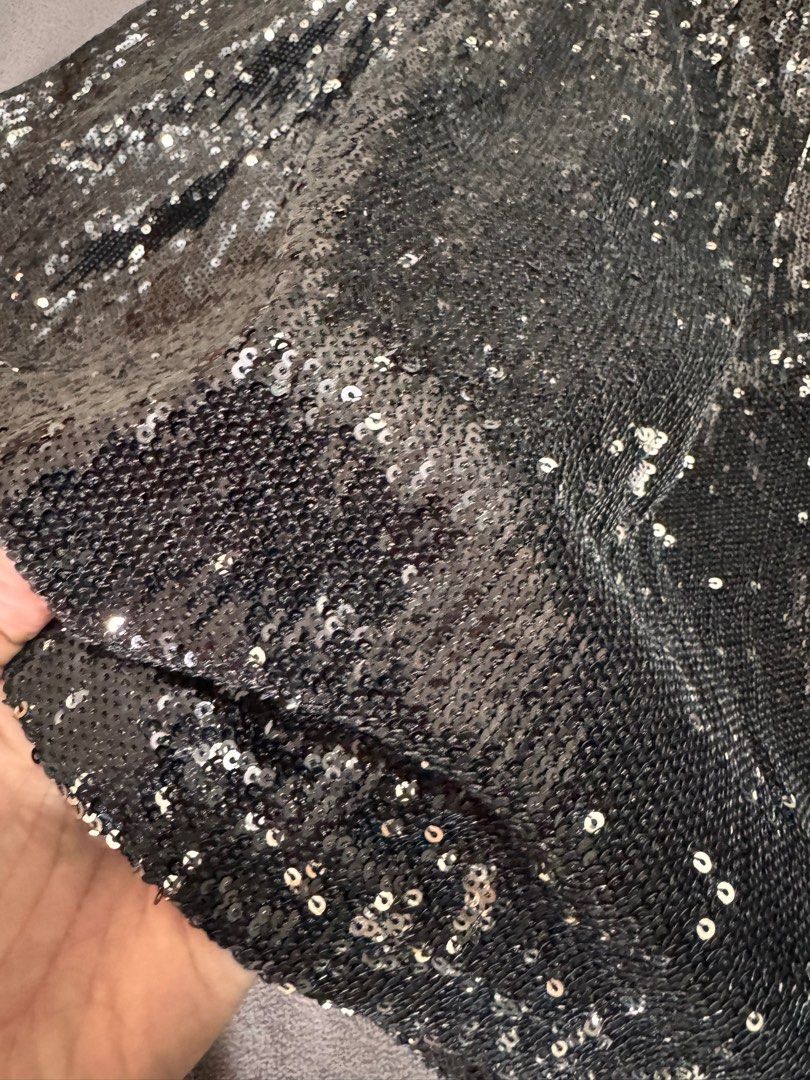 Forever 21 Black Glitter Dress (Category: Evening dresses & gowns) located in Manila. Submitted by secondchancefinds_ (Listing ID 1350265466, Image 3). Description: Glitter party dress, V shaped back super sexy These are preloved items—some have been gently used, while others have been stacked in the cabinet and never worn/used. Please check photos and descriptions carefully before purchasing. 📦 Buyer covers shipping. Items will be packed secure