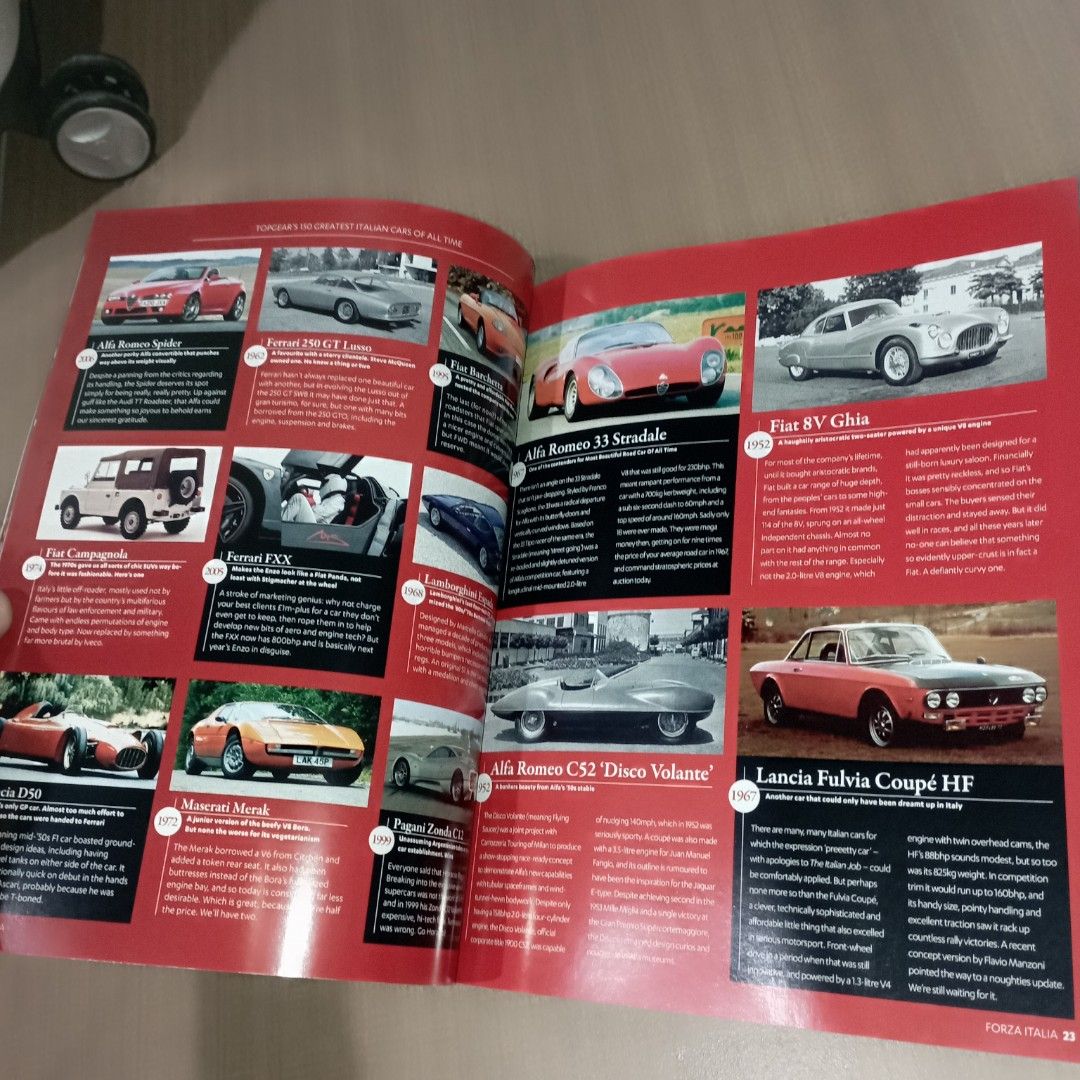 Forza Italia _ TopGear's Guide To The 150 Greatest Italian Cars of All ...