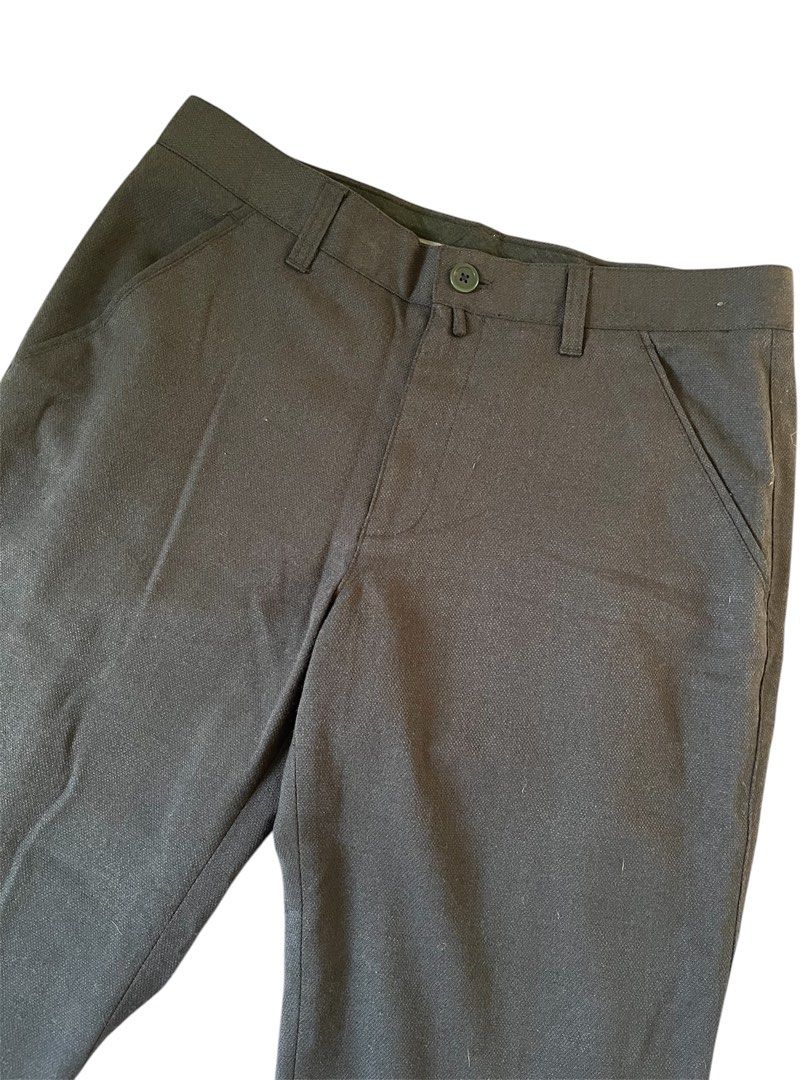 G2000 Straight Cut Trousers for Men (Size 33”) (Category: Trousers) located in Baguio. Submitted by geminiapparelph (Listing ID 1350275085, Image 2). Description: Waistline: 33” via TM Length: 35.5” Good used condition With manageable lints Not faded Negotiable for sure buyers.