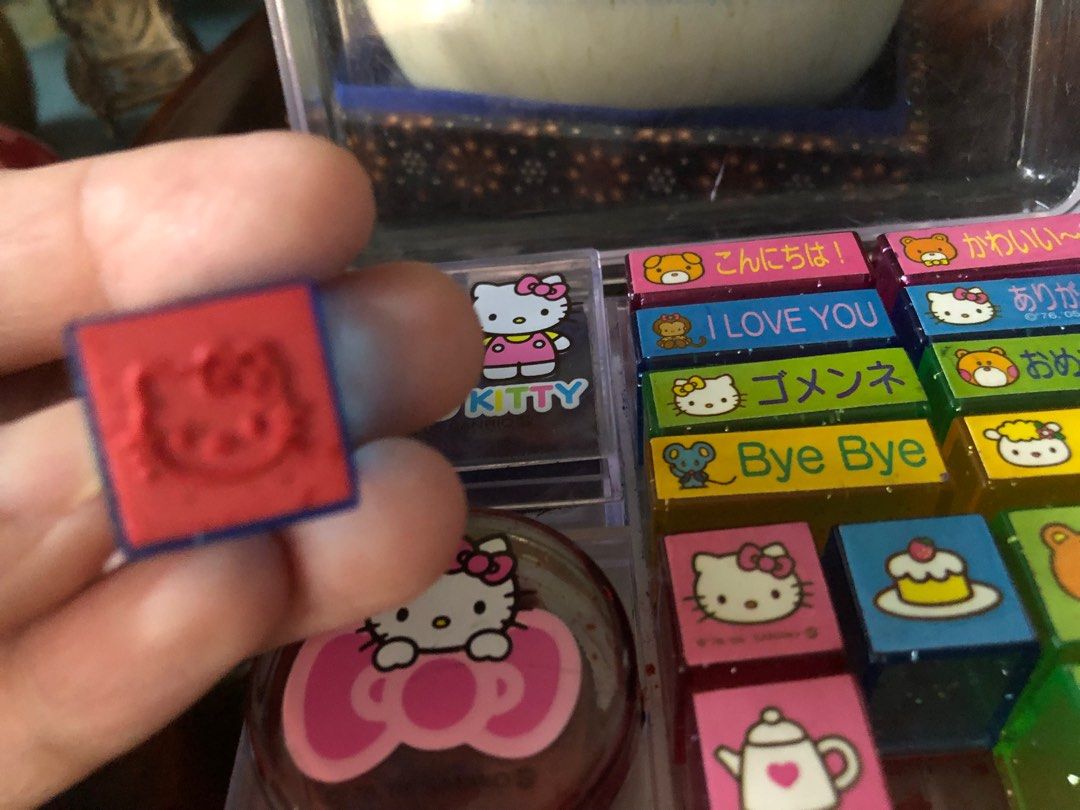 Hello Kitty stamp pad From Japan collection (Category: Craft Supplies & Tools) located in Cavite. Submitted by tichai (Listing ID 1350232646, Image 3). Description: From Japan Good condition.