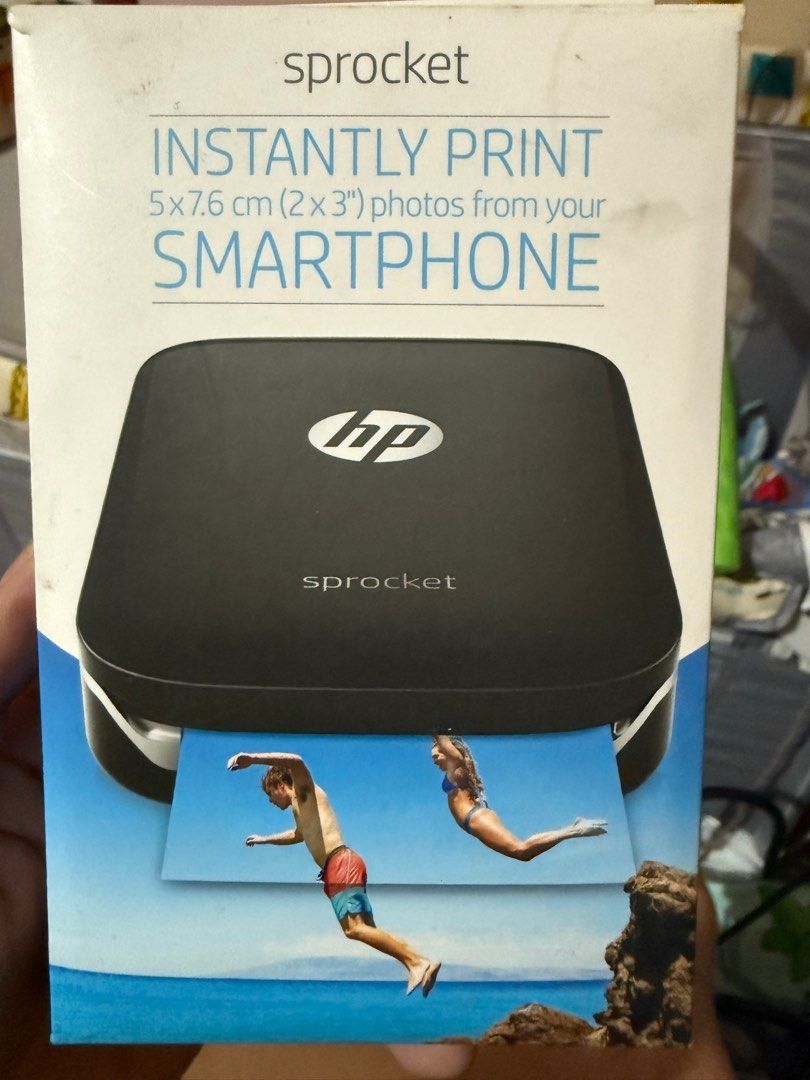 Hp sprocket 2x3” instantly print photos (Category: Printers, Scanners & Copiers) located in Manila. Submitted by jhingsan (Listing ID 1350337364, Image 1). Description: Used once (10 prints) Impulse buying.