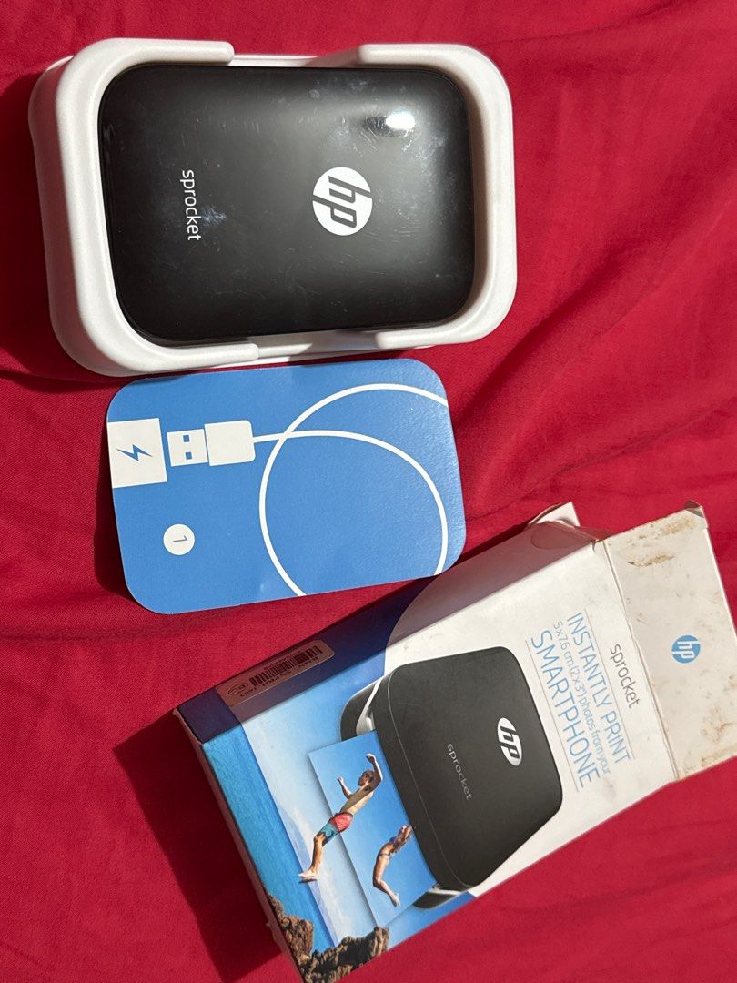 Hp sprocket 2x3” instantly print photos (Category: Printers, Scanners & Copiers) located in Manila. Submitted by jhingsan (Listing ID 1350337364, Image 2). Description: Used once (10 prints) Impulse buying.