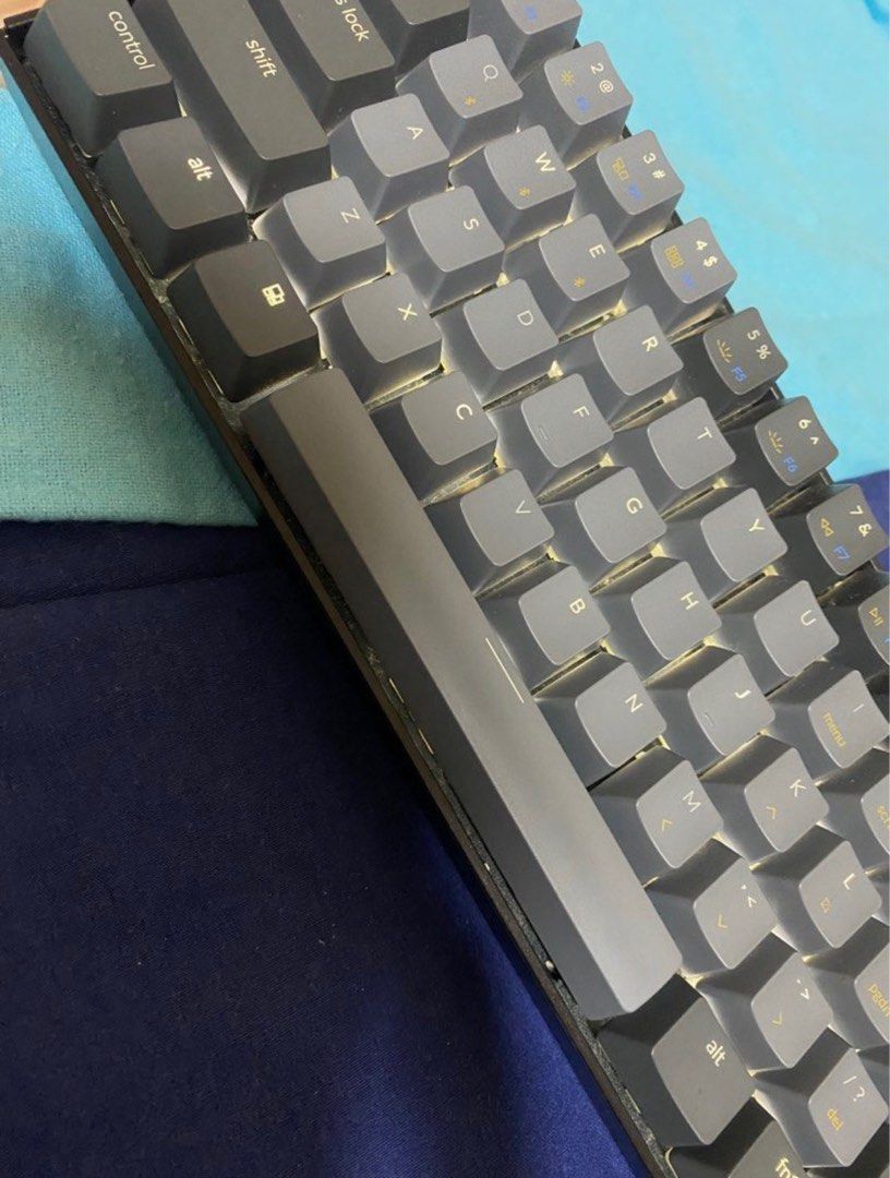 Keychron K12 (Category: Computer Keyboard) located in Manila. Submitted by k.arttrash (Listing ID 1350271079, Image 2). Description: Keychron K12 Original Price: 3890 Selling Price: 2500 (negotiable) - 60% Layout - Brown switch - Hot-swap - White Backlight - Gateron - Wired/Bluetooth Inclusions: - box - unit - cord - keycap puller vv new pa, used thrice or 4 times only .